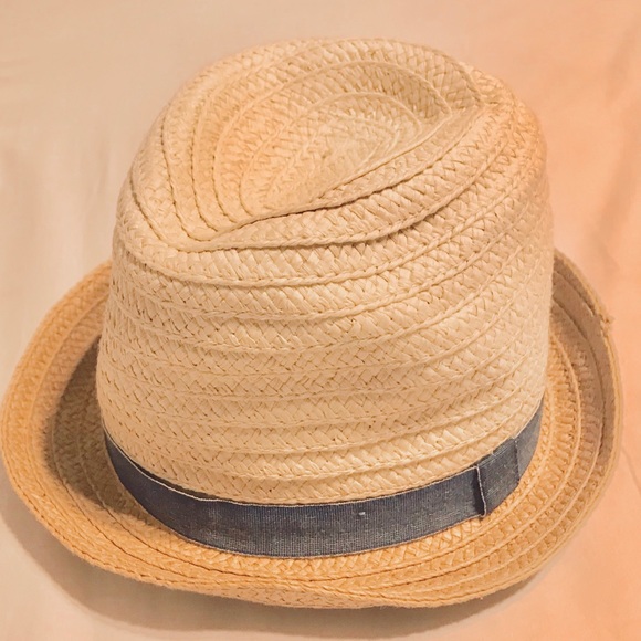 H&M Fedora Straw Hat 1 1/2-2yr - Picture 4 of 6